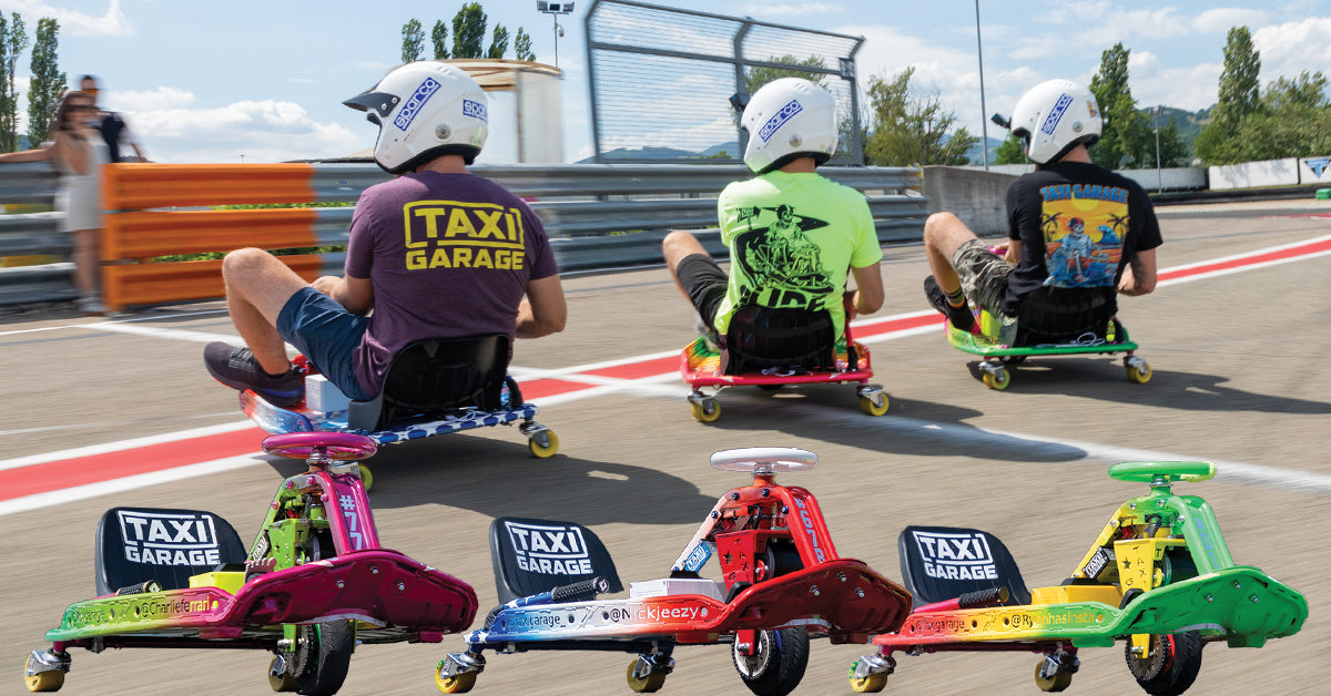 TAXI GARAGE | ANYTHING WITH WHEELS WE #SENDIT