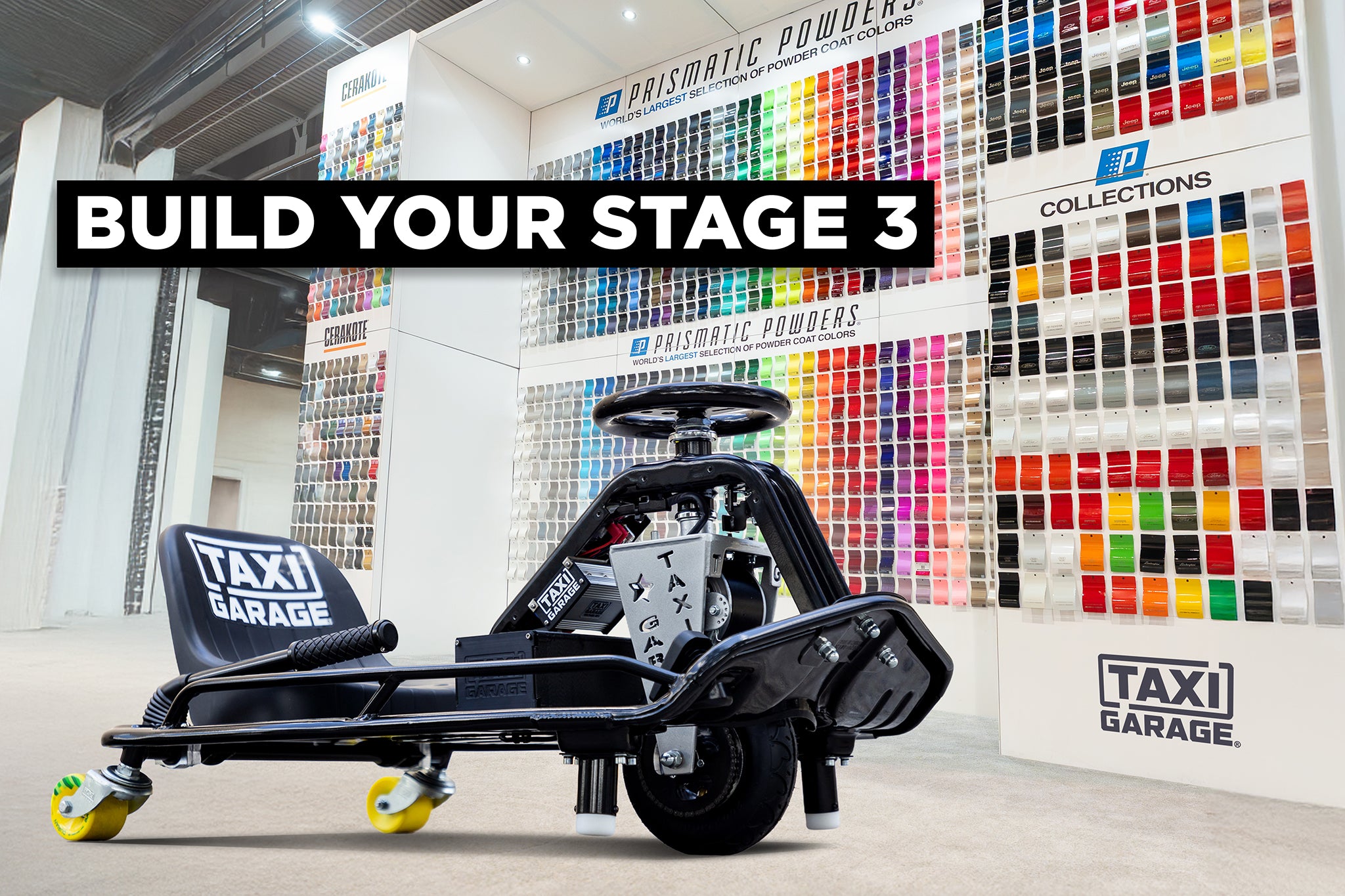 バカサキページ TAXI GARAGE Crazy Cart (STAGE 3)