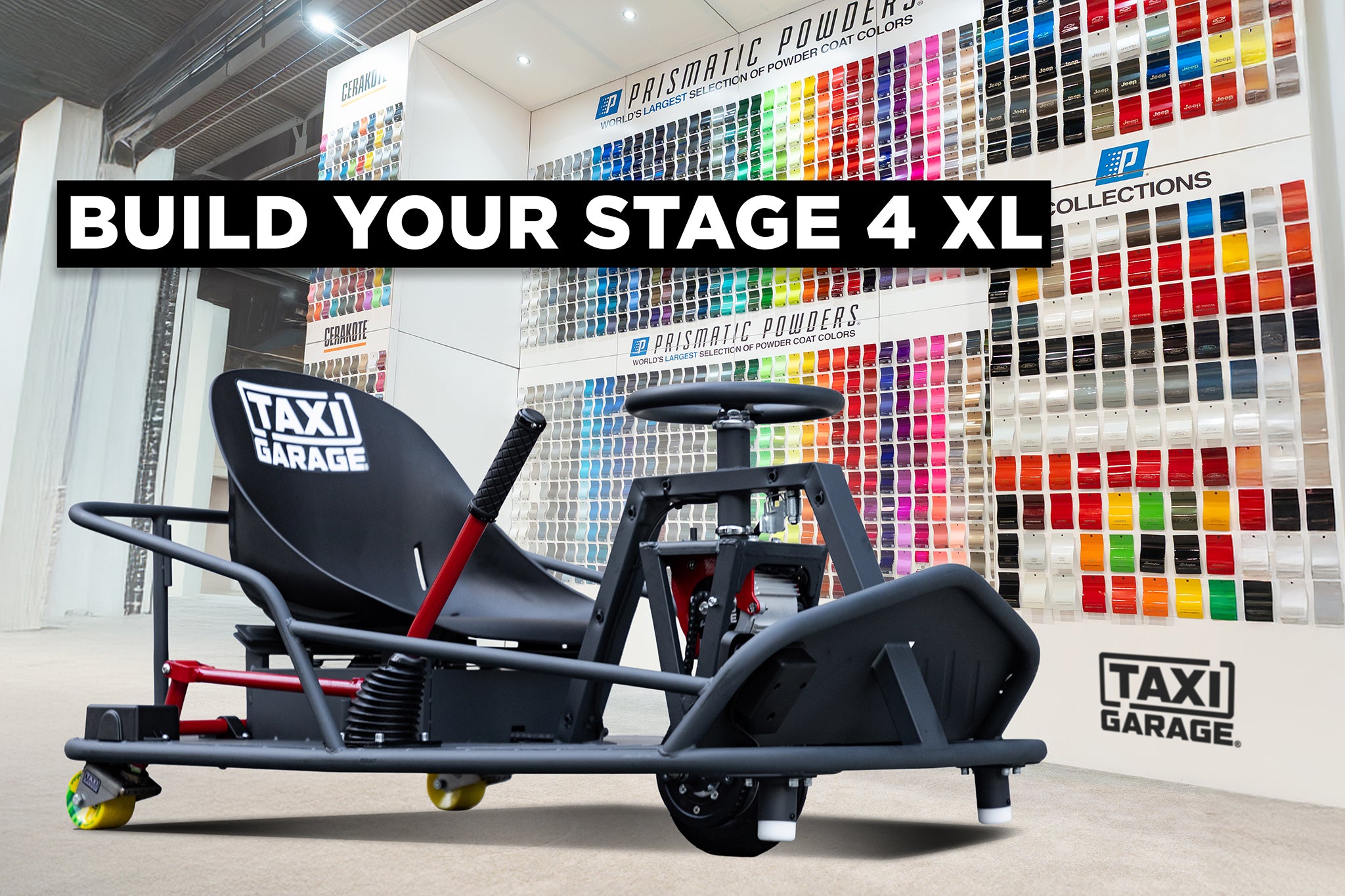 XL TAXI GARAGE Crazy Cart (STAGE 4)