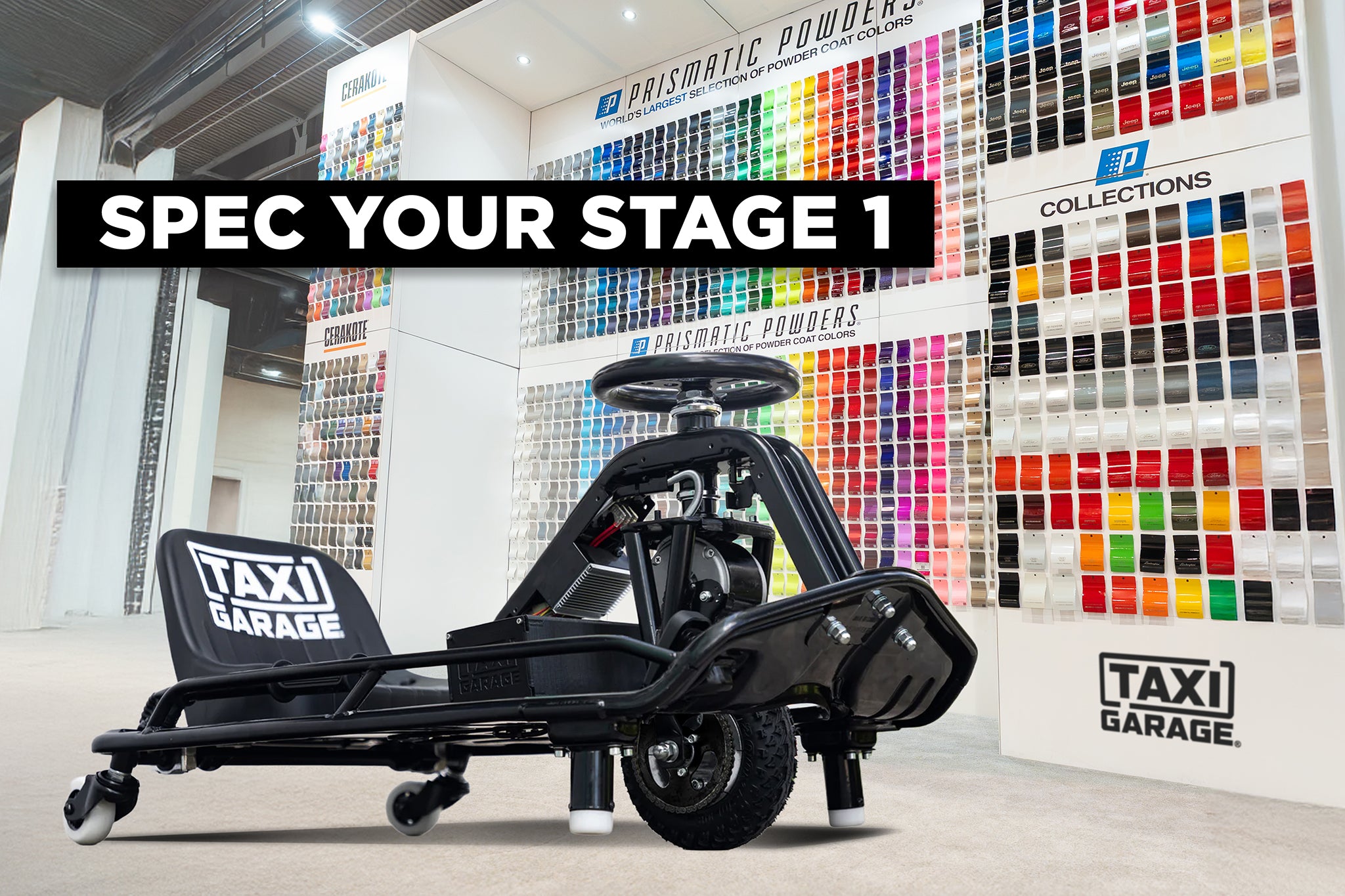 Stage 2 Taxi Garage Crazy Cart INVENTORY – TAXI GARAGE