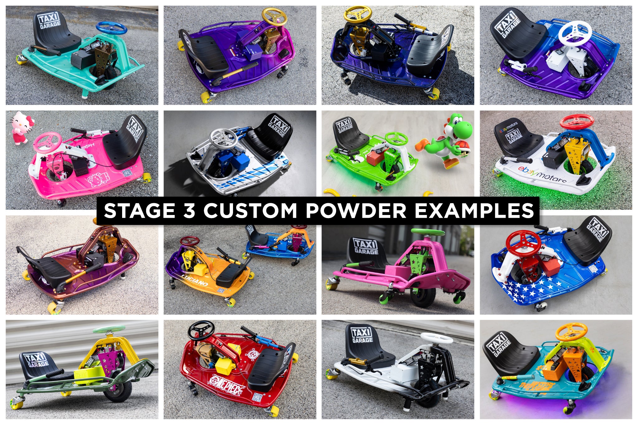 TAXI GARAGE Crazy Cart (STAGE 3)