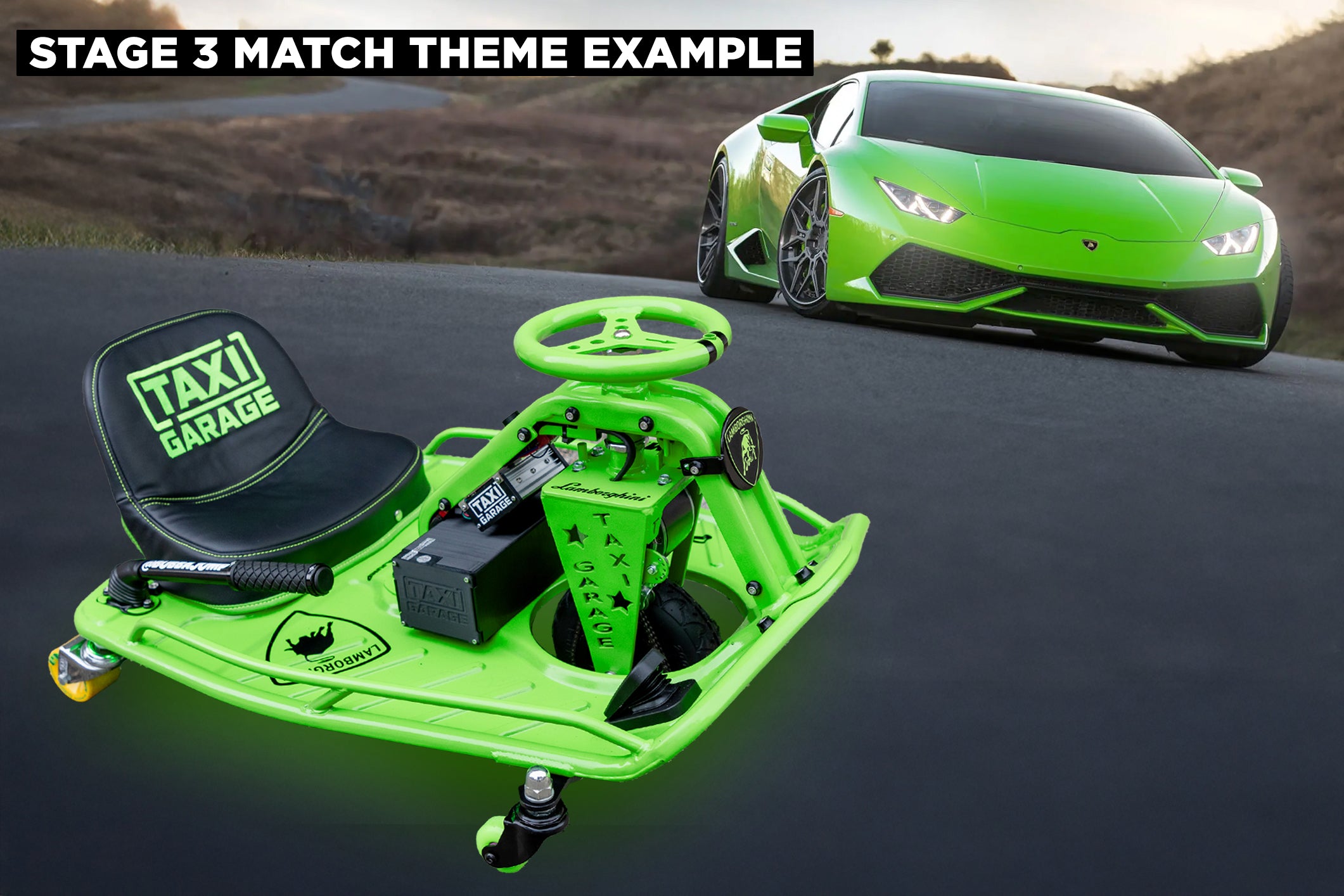 TAXI GARAGE Crazy Cart (STAGE 3)