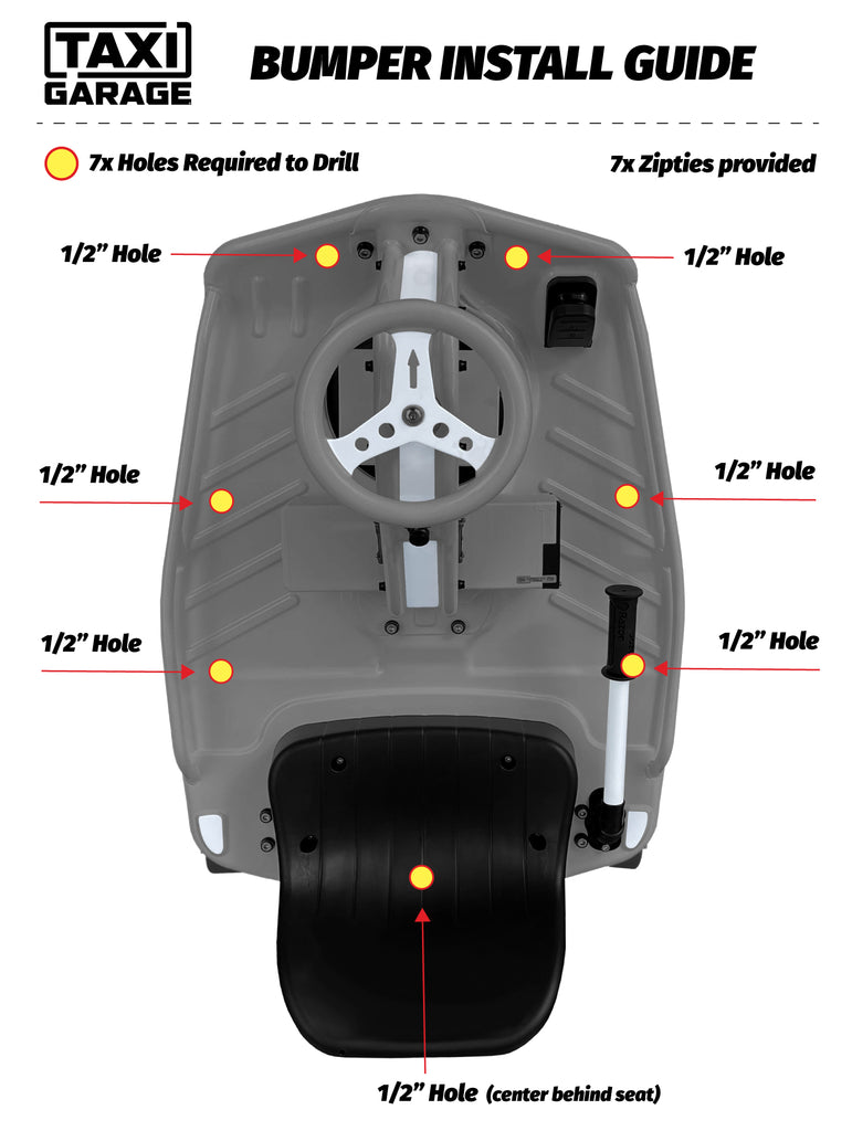 Standard Crazy Cart Bumper – TAXI GARAGE