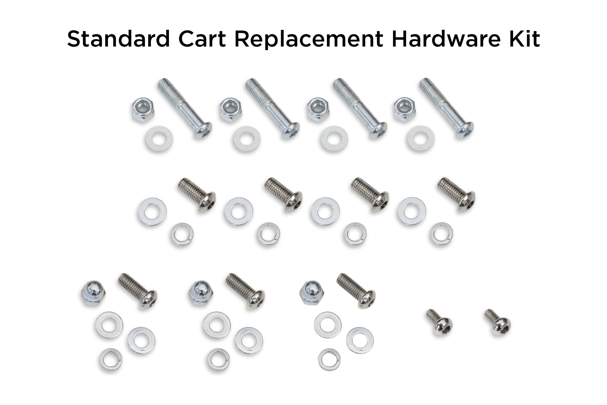 Standard Crazy Cart Replacement Hardware Kit – TAXI GARAGE