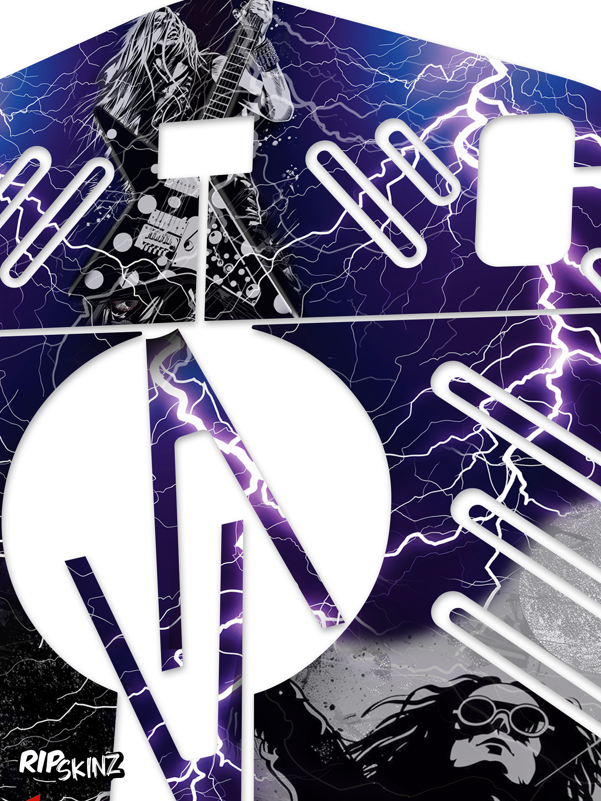 RipSkinz 'Ozzy Osbourne' XL Crazy Cart Livery Kit – TAXI GARAGE