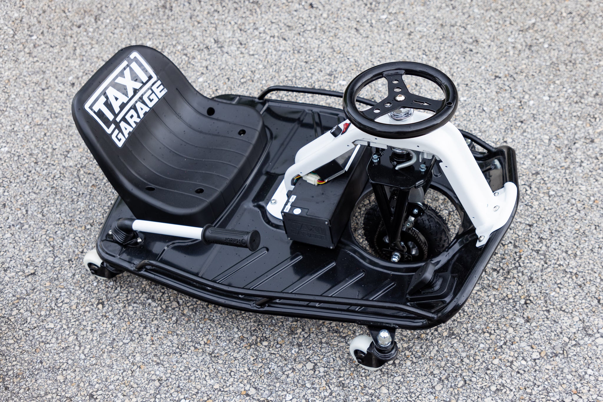 Stage 1 PAIR of TWO Taxi Garage Crazy Carts INVENTORY – TAXI GARAGE
