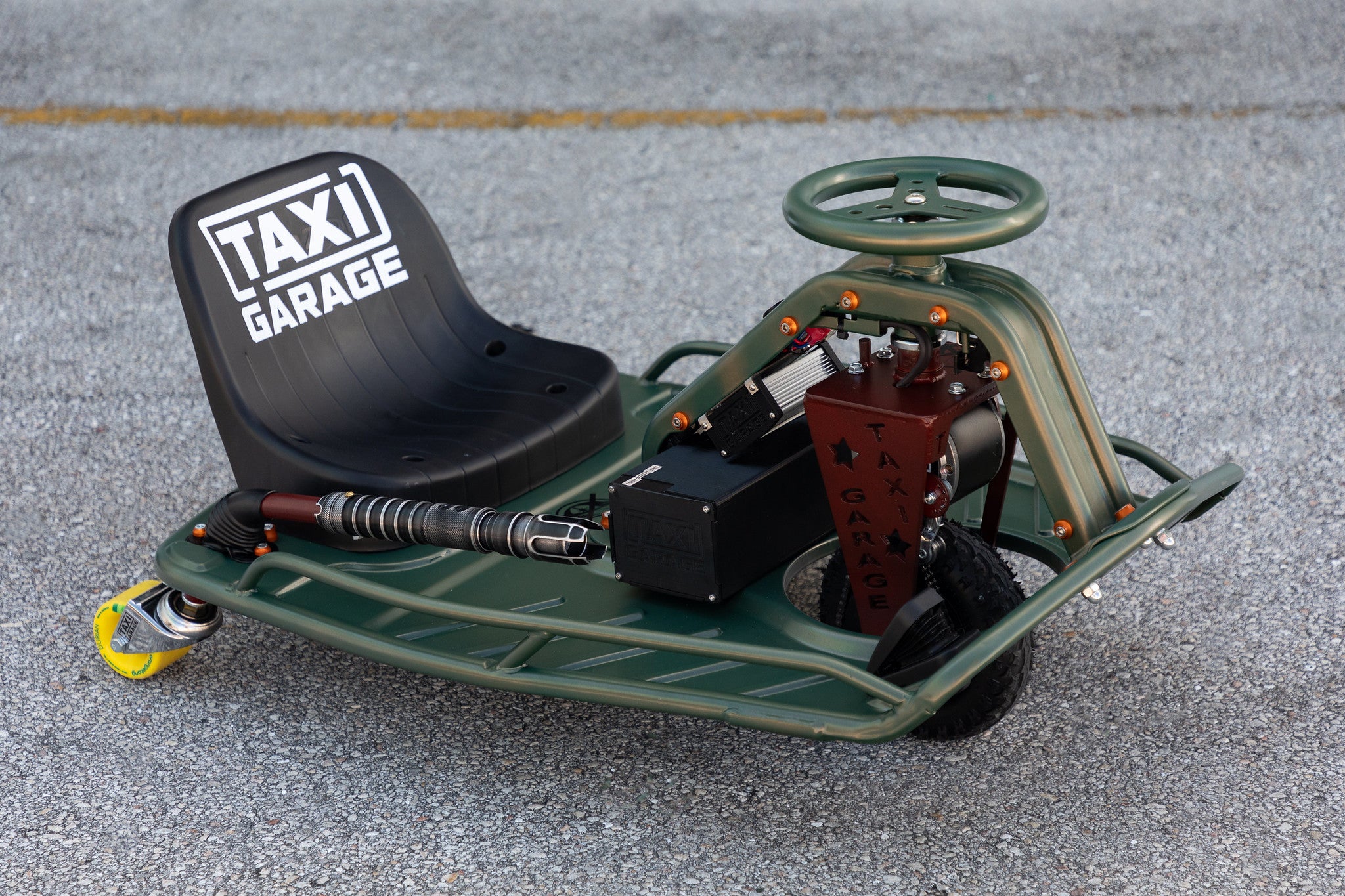 Crazy Carts  TAXI Garage at US Drift Circuit 