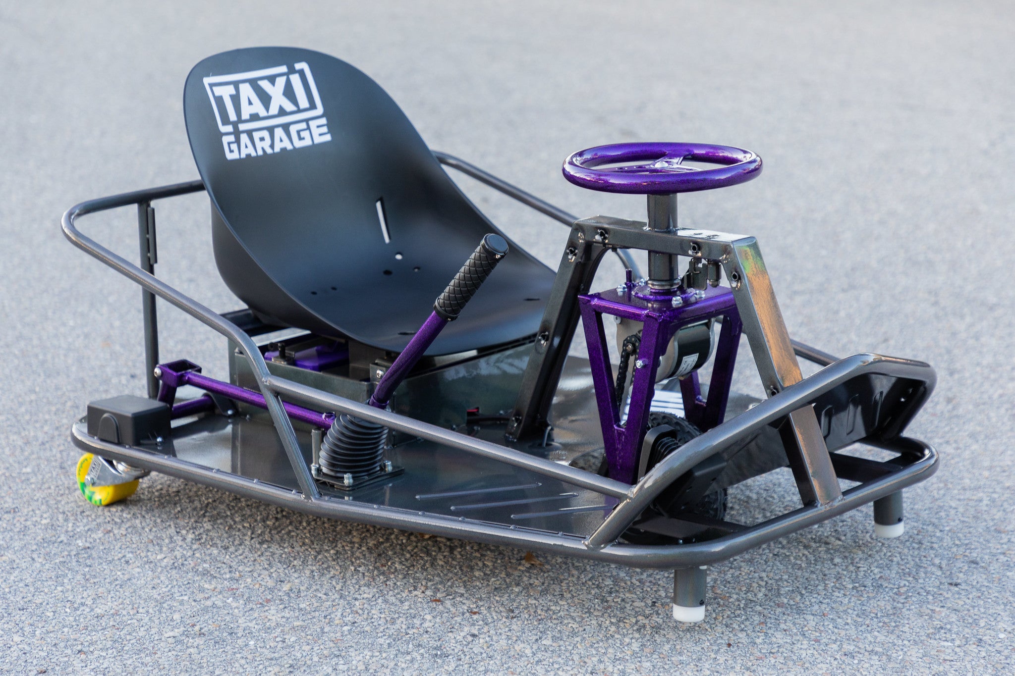 Taxi Garage - Great entry level crazy cart we offer here.